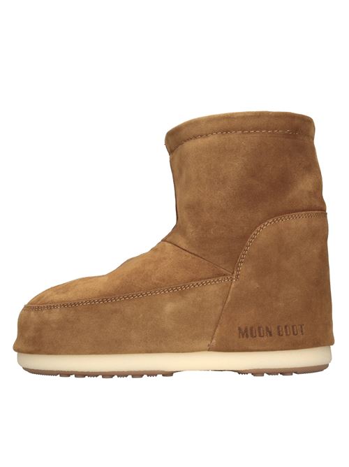 Moon Boot in camoscio MOON BOOT | ICON LOW NOLACE SUEDECOGNAC